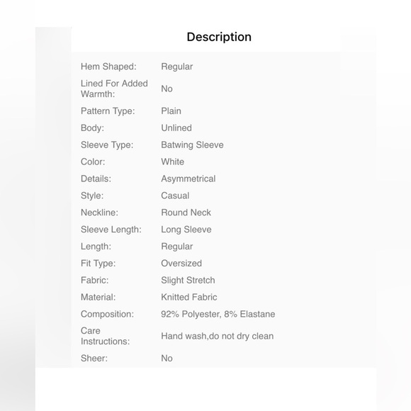 NWOT Cozy Cool Oversized Tee - Picture 14 of 14